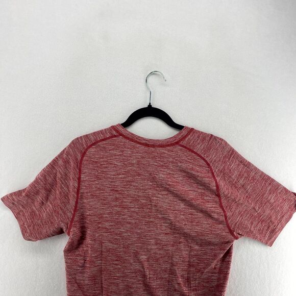 Lululemon Athletic Short Sleeve Tshirt Red Color Mens Size M - Picture 5 of 11